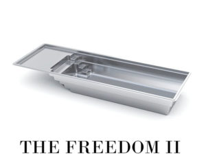 The Freedom II Fiberglass Pool