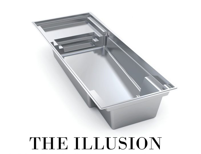 The Illusion Fiberglass Pool