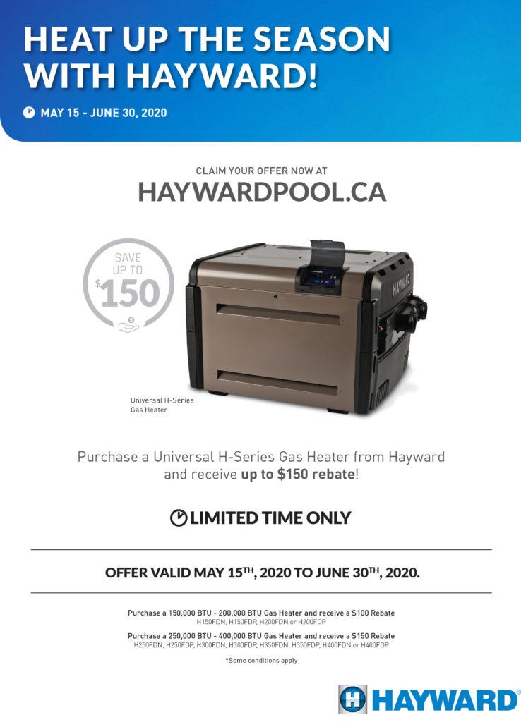 heater rebate MP Paradise Pools