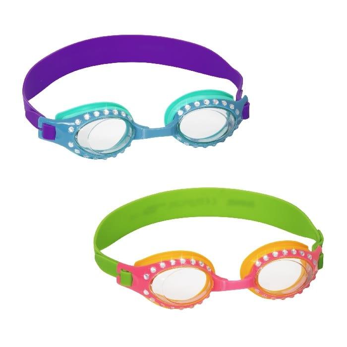 Hydro Swim 7+ Youth Sparkle 'N Shine Goggles 2 Assorted Colours
