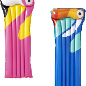 Bestway Tropical Bird Air Mat Float 2 Assorted Colours