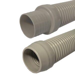 3’ Universal Pool Cleaner Bar Vacuum Hose Grey Size: 1.5” X 3.2’ Feet