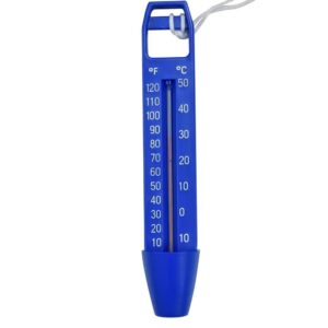 Economy 7" Small Blue Thermometer