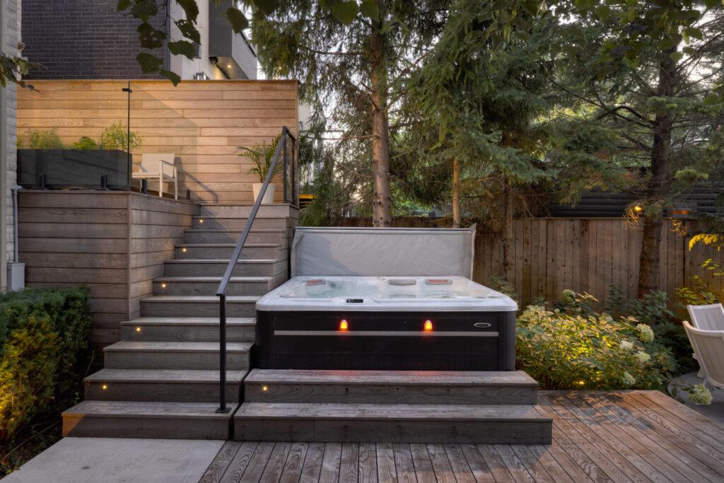 hot tub and swim spa services