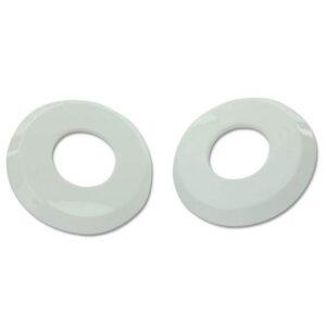 Plastic Ladder Escutcheon White - 2 Pack
