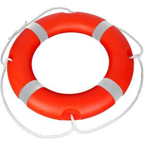 28' Plastic Safety Swimming Adult Life Ring Buoy With Reflective Strips