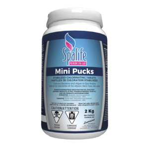 Spalife Mini Pucks 2kg - Stabilized Chlorine Pucks