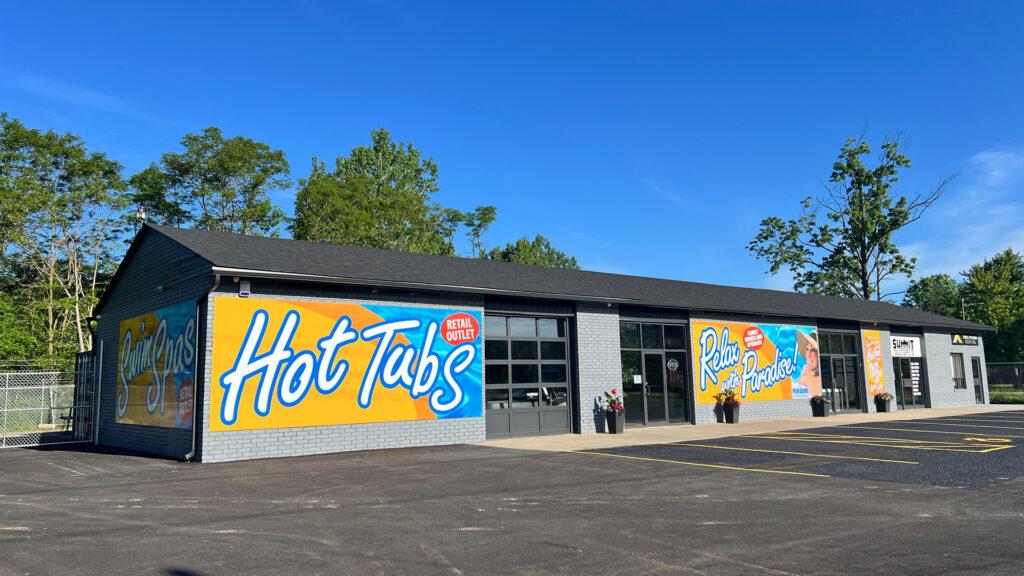 Hot Tub & Swim Spa Outlet Welland locations located 1165 Merrittville Highway Welland