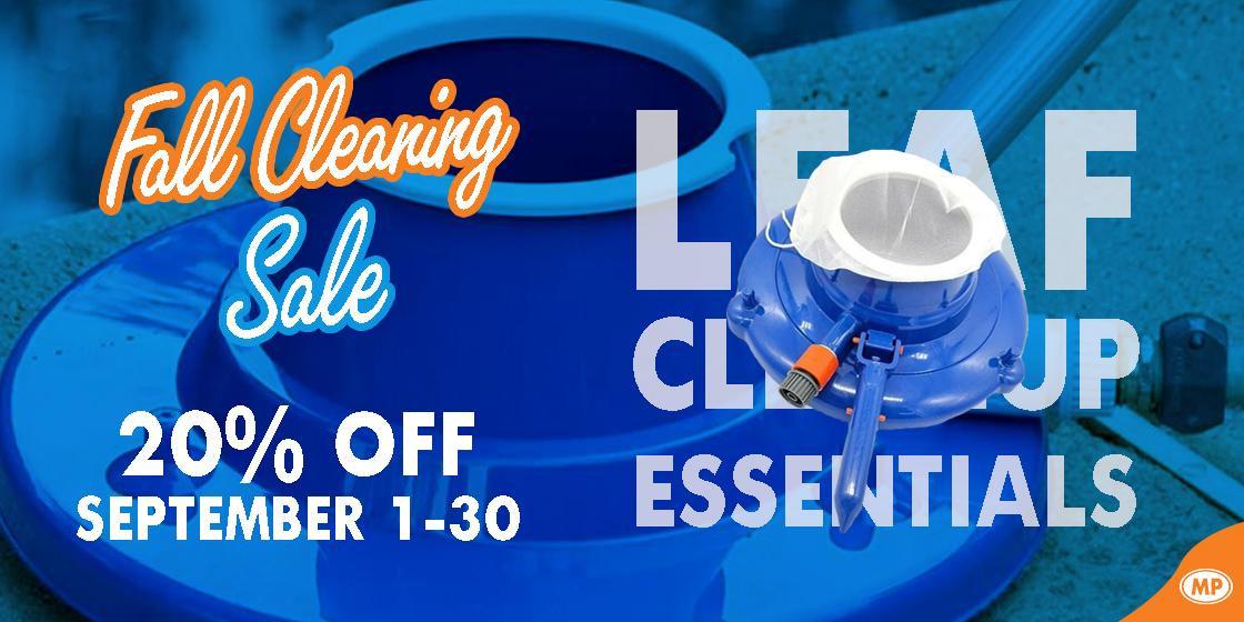 Fall Cleaning Sale tools clean essentials pool vacuum leaf nets skimmers